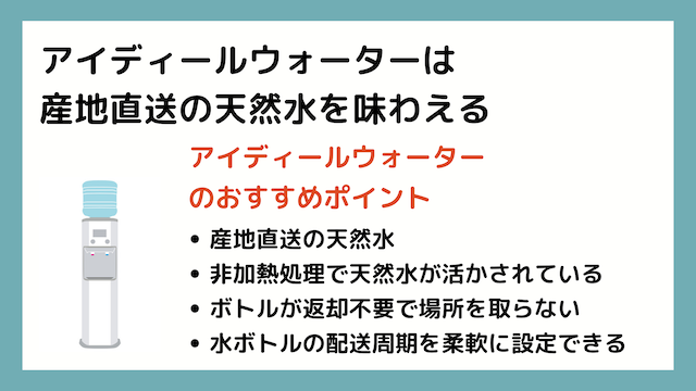 アイディールウォーターの口コミまとめ