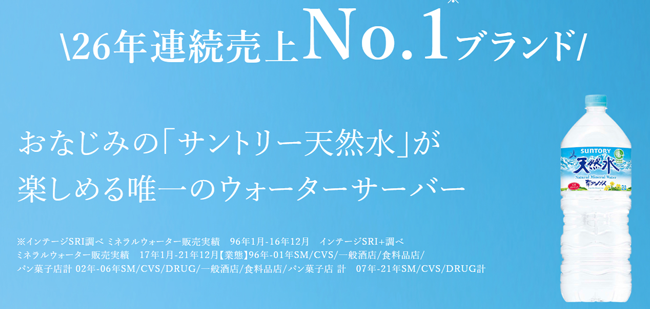 サントリー天然水